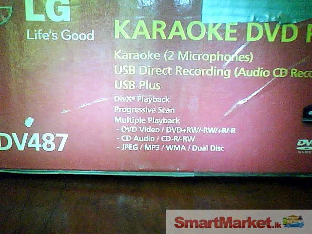 LG Karaoke DVD player